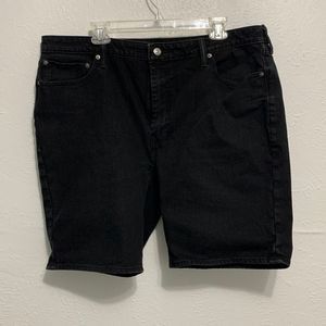 Levi’s Mens black Jean Shorts size 40 waist
